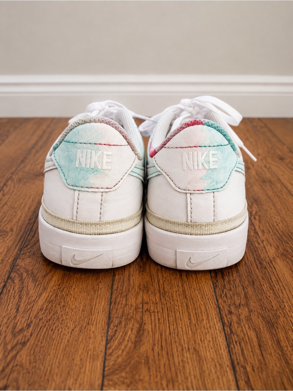 Nike Court Legacy Next Nature Pastel Watercolor Sneakers Youth 5 / Women’s 6.5 - Picture 3 of 4
